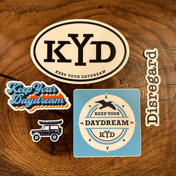 KYD 5 Sticker Bundle